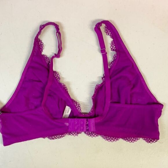 Ambrielle Small & Medium Purple Bralette - New - Picture 4 of 4